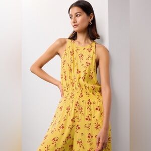 Thakoon Yellow Floral Mini Dress